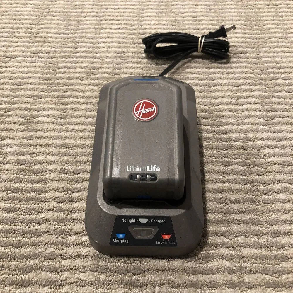 Hoover Charger BH03200 & 20V Lithium Life Battery BH03120 For Vacuum BH03100